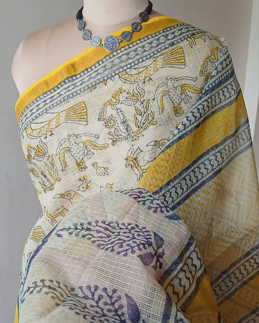 Kota Doria Cotton Saree – (KDCS1045)