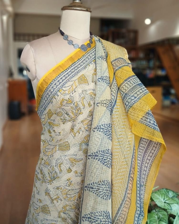 Kota Doria Cotton Saree – (KDCS1045) - Image 6