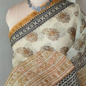 Kota Doria Cotton Saree – (KDCS1046)