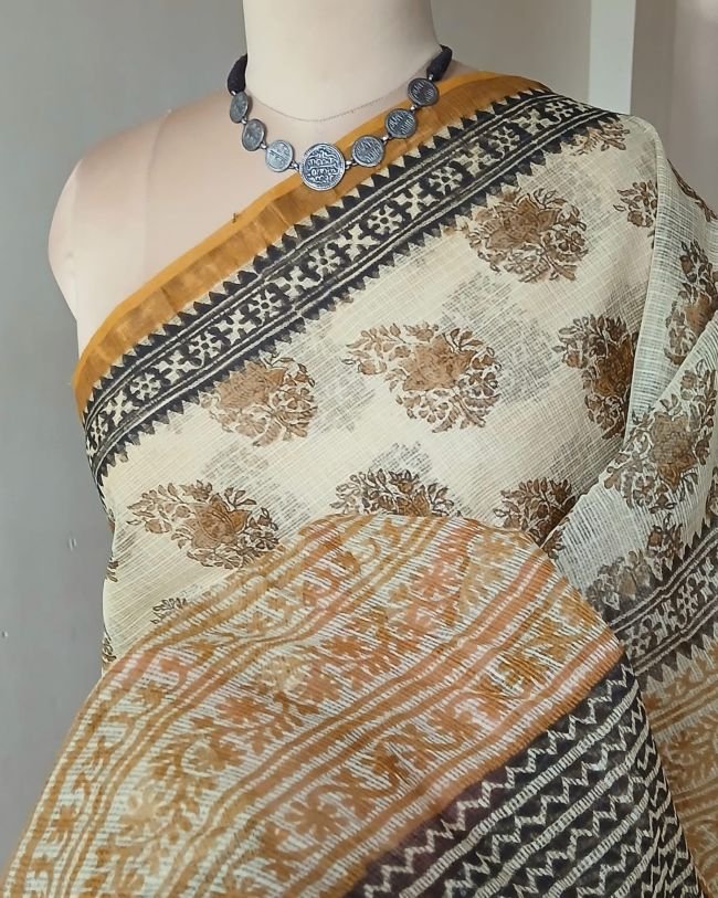 Kota Doria Cotton Saree – (KDCS1046)