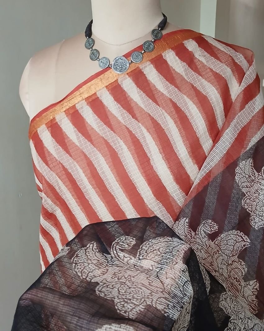 Kota Doria Cotton Saree – (KDCS1048)