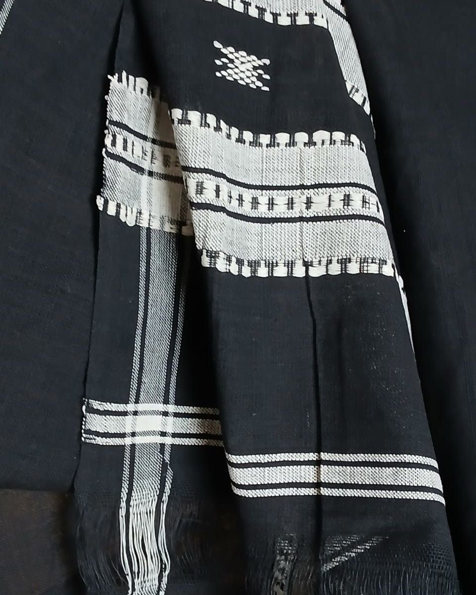 Kotpad handweave Cotton Dupatta- (CTKD1029) - Image 3
