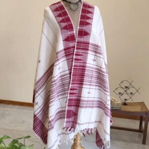 Kotpad handweave Cotton Dupatta- (CTKD1031)