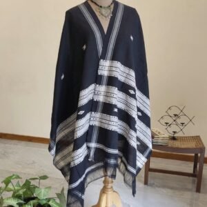 Handweave Cotton Kotpad Dupatta - (CTKD1029)