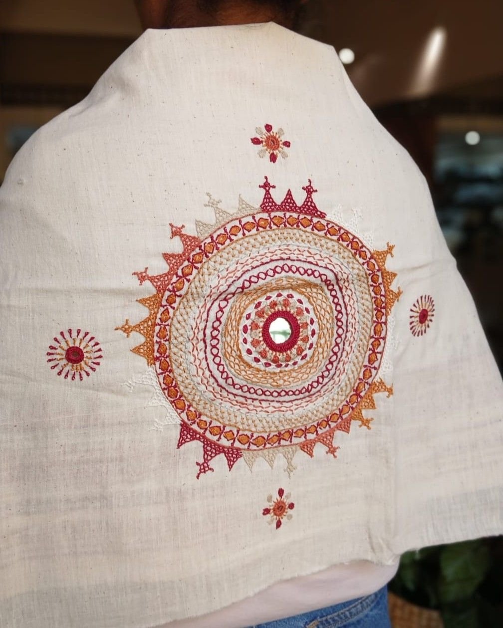 Mandala Blouse Piece – (MAND1127)