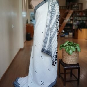 Mirrorwork Bhujodi Handweave in Soft Cotton – (BHUJ1046)