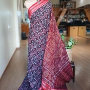 Nuapatna Single Ikat Saree - (NSIS0022)