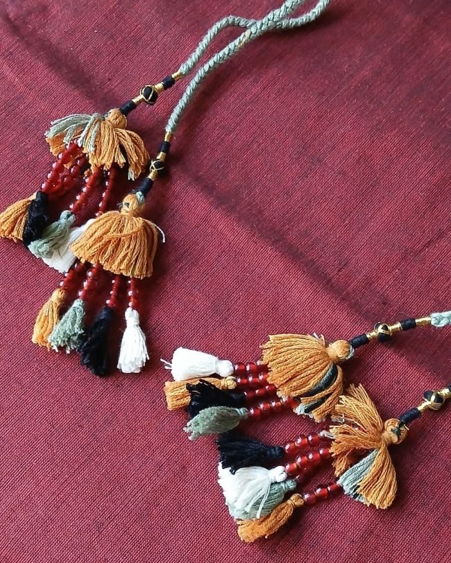 Paako Embroidered Potli Bag from Kutch – (PEPB0022) - Image 4