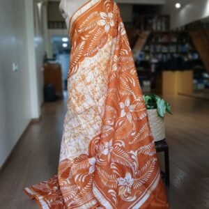 Batik Silk Saree from Murshidabad – (BSSM0045)