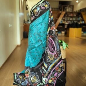 Batik Silk Saree from Murshidabad – (BSSM0047)