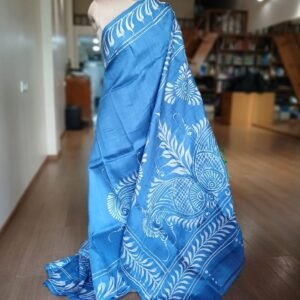 Batik Silk Saree from Murshidabad – (BSSM0049)