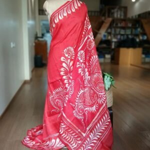 Batik Silk Saree from Murshidabad – (BSSM0050)