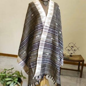 Handweave Kotpad Dupatta from Koraput - (HKDK0002)