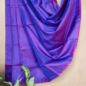 Pure Silk Handweave Plain Saree from Murshidabad – (PSMS1013)