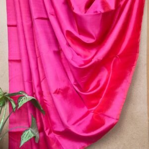 Pure Silk Handweave Plain Saree from Murshidabad – (PSMS1014)