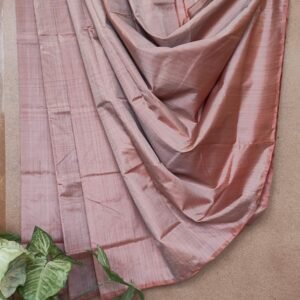 Pure Silk Handweave Plain Saree from Murshidabad – (PSMS1016)