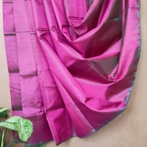 Pure Silk Handweave Plain Saree from Murshidabad – (PSMS1019)