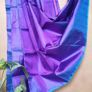 Pure Silk Handweave Plain Saree from Murshidabad – (PSMS1024)