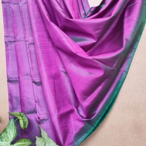 Pure Silk Handweave Plain Saree from Murshidabad – (PSMS1026)
