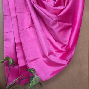 Pure Silk Handweave Plain Saree from Murshidabad – (PSMS1028)