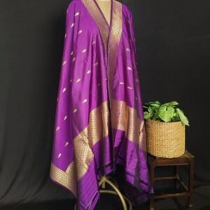 Banarasi Pure Katan Silk Dupatta – (DUPT1013)