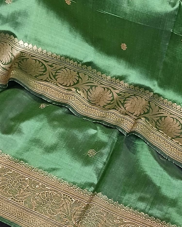 Banarasi Pure Katan Silk Dupatta – (DUPT1014) - Image 9