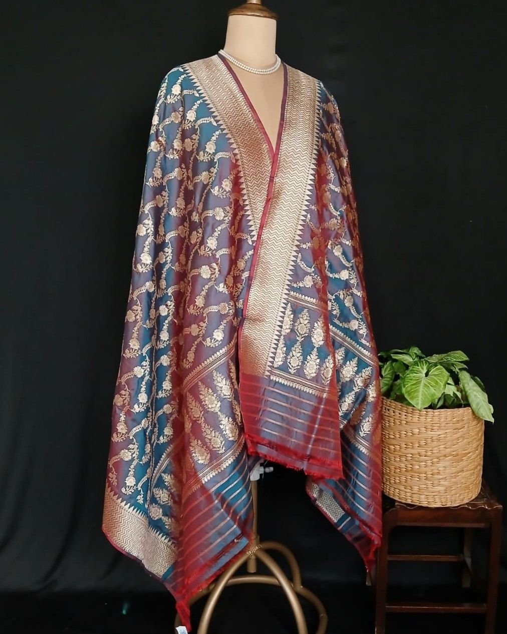 Jungla Banarasi Dupatta – (JBDT0002)