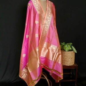 Banarasi Pure Katan Silk Dupatta – (DUPT1010)