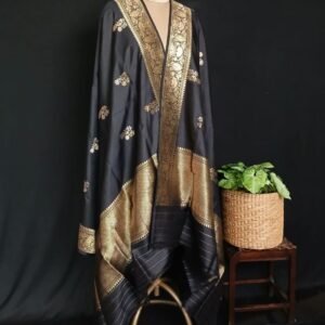 Banarasi Pure Katan Silk Dupatta – (DUPT1009)