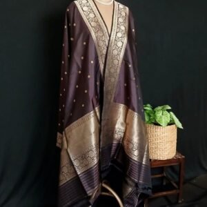 Banarasi Pure Katan Silk Dupatta – (DUPT1015)