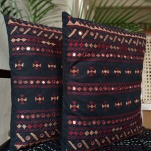 Barmer Embroidered Cushion Cover Set - (BECC0001)