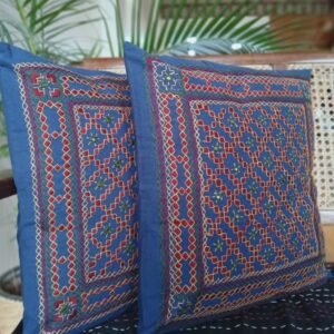 Barmer Embroidered Cushion Cover Set - (BECC0019)