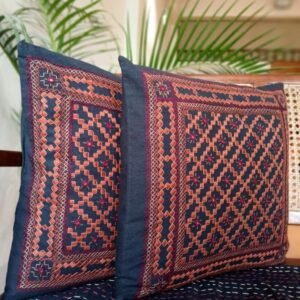 Barmer Embroidered Cushion Cover Set - (BECC0018)