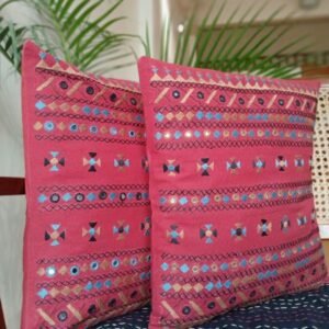 Barmer Embroidered Cushion Cover Set - (BECC0002)