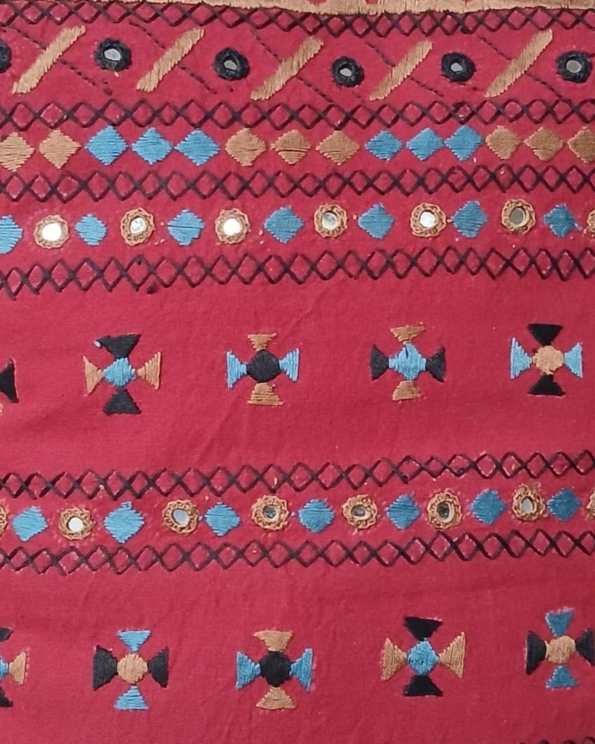Barmer Embroidered Cushion Cover Set - (BECC0002) - Image 4