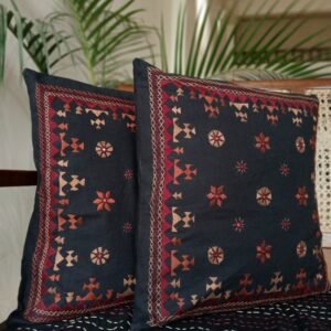 Barmer Embroidered Cushion Cover Set - (BECC0004)