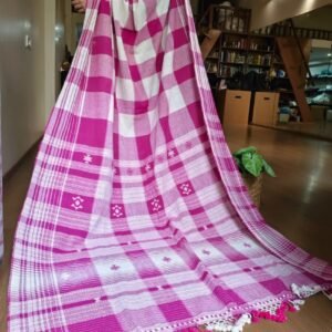 Bhujodi Saree handwoven in Kala Cotton – (BHUJ1071)