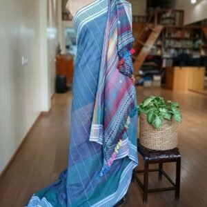 Bhujodi Saree Handwoven in Soft Cotton – (BHUJ1070)