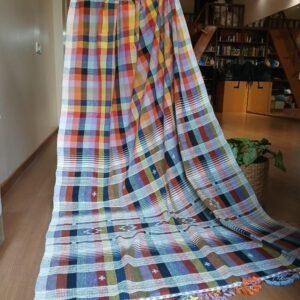 Bhujodi Saree handwoven in Kala Cotton – (BHUJ1063)