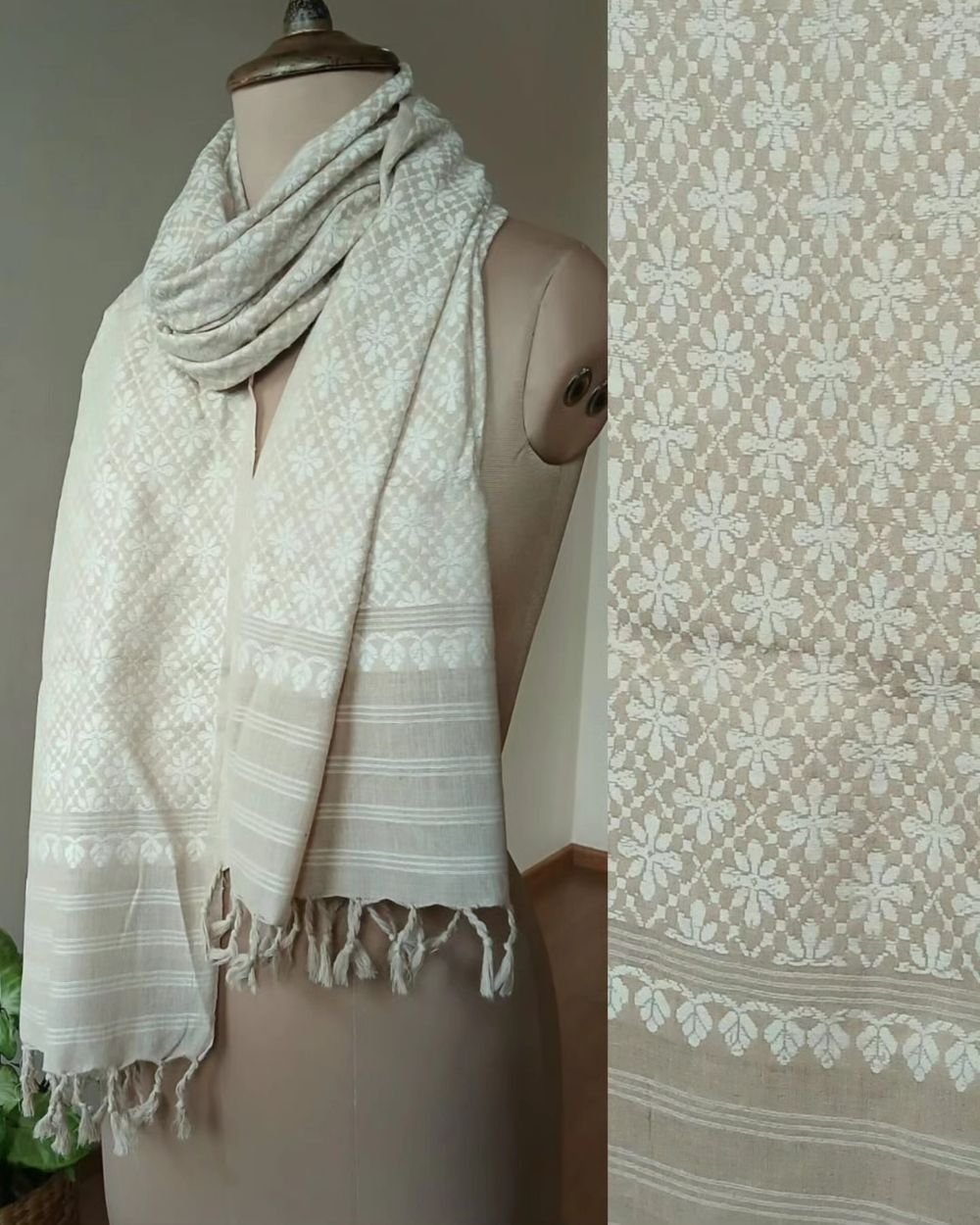 Eri Ahimsa Silk Stole - (EASS0004)