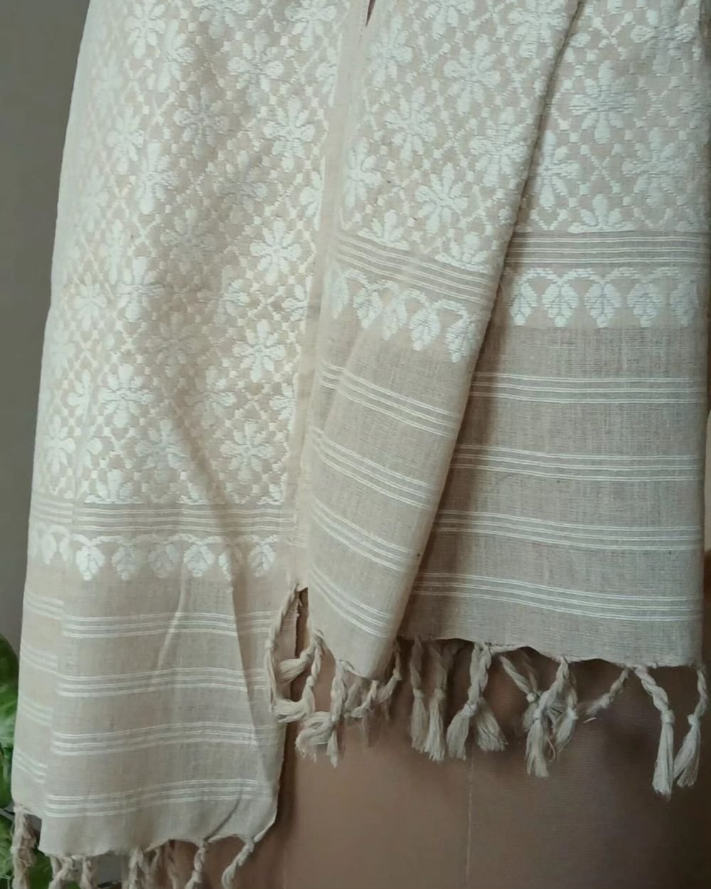 Eri Ahimsa Silk Stole - (EASS0004) - Image 2
