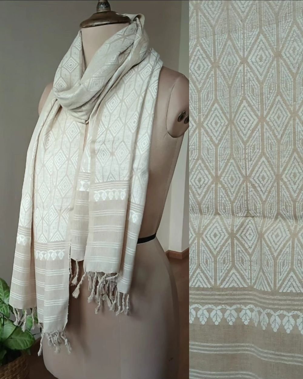 Eri Ahimsa Silk Stole - (EASS0005)
