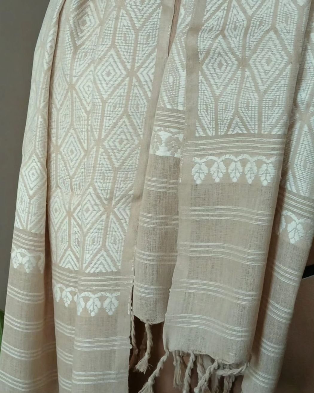 Eri Ahimsa Silk Stole - (EASS0005) - Image 2