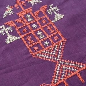 Kasuti Mangalgiri Cotton Blouse Piece - (KMCB0003)