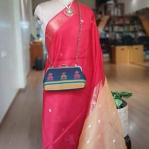 Kasuti Embroidered Clutch Purse - (KECP0002)