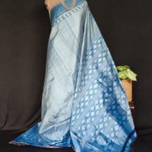 Pure Silk Single Ikat Saree - (PSSI0004)