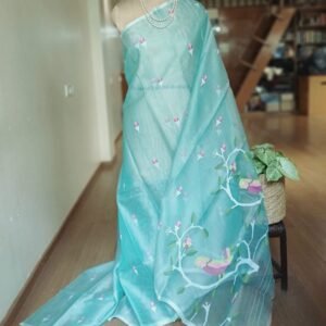 Handweave Jamdani Silk Saree – (SJMS1172)