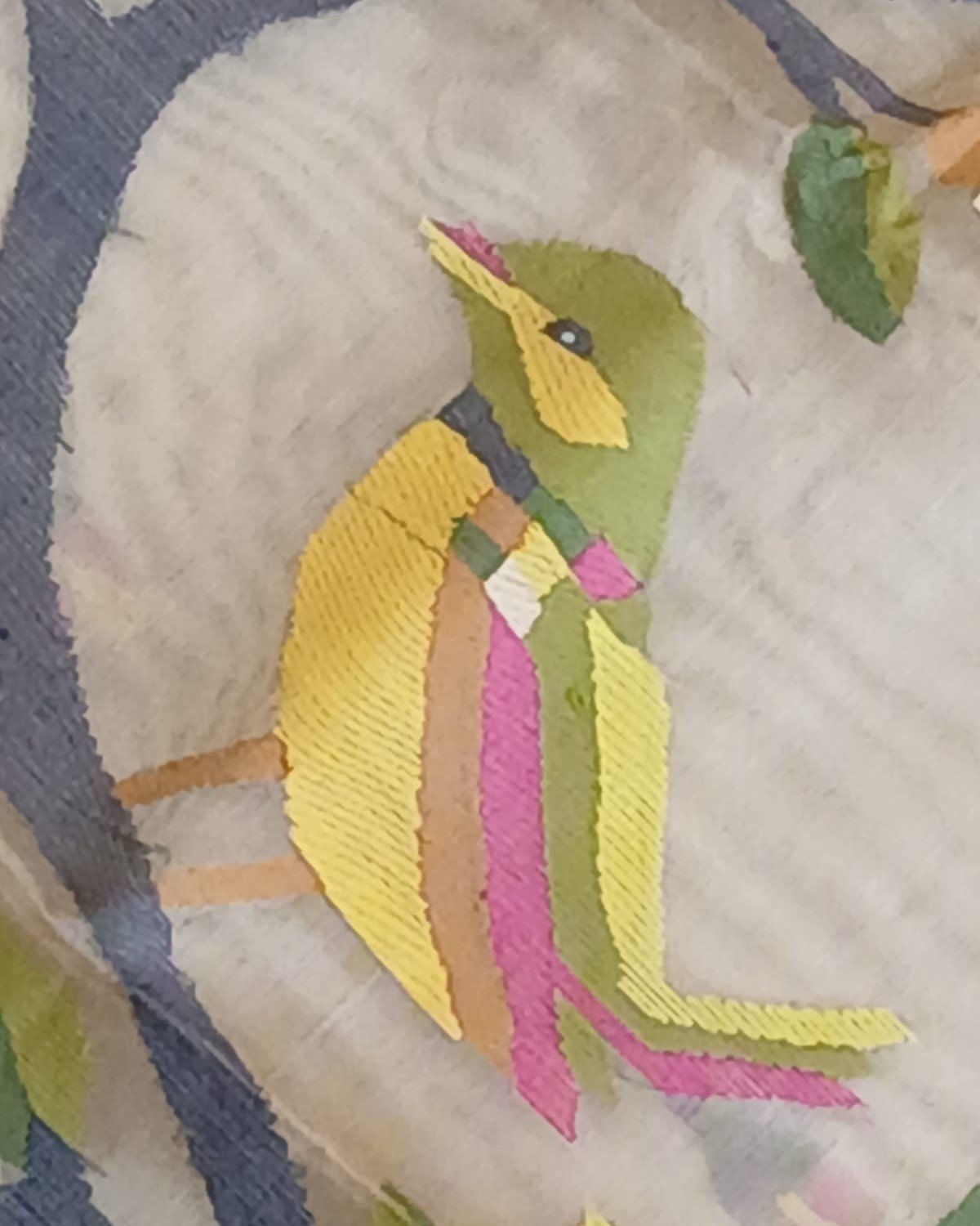 Handweave Jamdani Silk Saree – (SJMS1171) - Image 6
