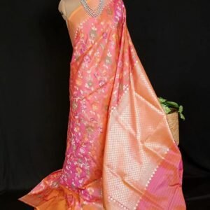 Meenakari Saree in Katan Silk - (MSKS0003)