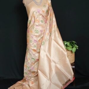 Meenakari Saree in Katan Silk - (MSKS0002)